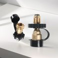 thumbnail image 4 of Adaptador QCC Con Tapa Antipolvo Adaptador Rosca POL Adaptador Montaje Cobre, 4 of 9