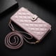thumbnail image 3 of Funda de cuero con correa cruzada para iPhone, carcasa de lujo con cremallera para tarjetas, 11, 12, 13, 14, 15, 16 Pro Max Plus, X, XR, XS Max, 3 of 5