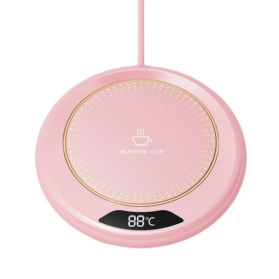 20W Usb Coffee Mug Warmer 3-Gear Temperature Control Cup Warmer For Tea Cocoa Milk With Auto Shut Off For Pink Green White Pink