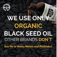 thumbnail image 4 of Mother Nature Organics USDA Organic Black Seed Oil, Cold-Pressed, Non-GMO, Unrefined, Vegan, 8oz, 4 of 12