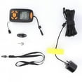 thumbnail image 1 of LCD Fishfinder Round Sensor  Wheel Accurate Detection Fishfinder Lightweight Lakes For Outdoor Rivers Fishing Line, 1 of 8