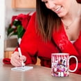thumbnail image 3 of FHBVT Christmas Inflated Snowman Mug, Santa Ceramic Coffee Mug, 15oz, Perfect Holiday Gift, Ideal for Coffee, Tea, Hot Chocolate, and Winter Decor, Makes Every Sip Special for Christmas Mornings., 3 of 5
