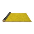 thumbnail image 2 of Ahgly Company Indoor Rectangle Abstract Yellow Modern Area Rugs, 8' x 10', 2 of 4