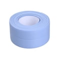 thumbnail image 1 of Tiras de sellado, pegatina de pared colorida de PVC, cinta autoadhesiva suave, esquina de baño, ventanas, baño, cocina, fregadero, restaurante Juegos de accesorios de baño 3.2 m * 3.8 cm azul Injueey HA064880-08, 1 of 6