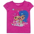 thumbnail image 4 of Nickelodeon Shimmer and Shine Girls and Toddlers 3-Pack T-Shirts, 4 of 4