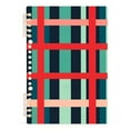 thumbnail image 7 of FORMRS 1-Subject Spiral Notebook 8" x 5" College Ruled 60 Refillable Sheet A5 Hard Cover, Green Plaid, 7 of 7