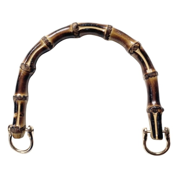 Bamboo Handle for Purses & Hand Bags, U-shape Handbag Handle for DIY Bag Making Replacement Handbag Handle Accessory