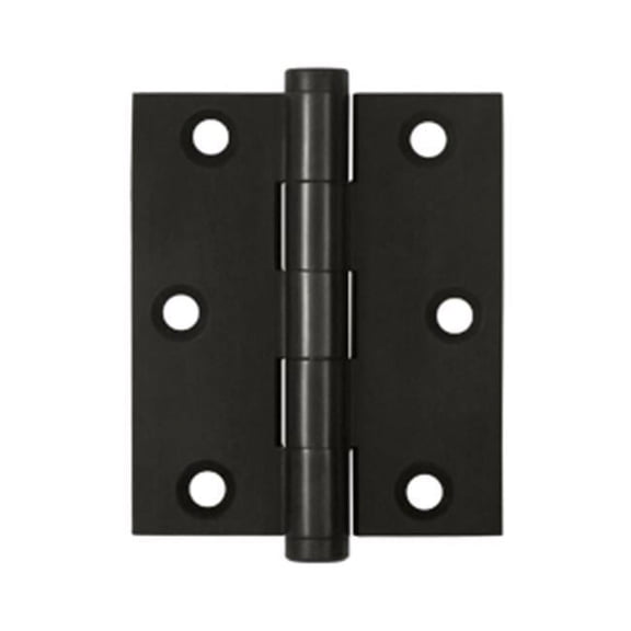 3 x 2.5 in. Screen Door Hinge, Oil Rubbed Bronze - Solid