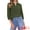 Army Green, variant on DARING DIVA Women's Stylish 3/4 Sleeve Elbow Sleeve Blouse XS Army Green