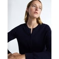 thumbnail image 4 of Free Assembly Women's Classic Cardigan Sweater with Long Sleeves, Lightweight, Sizes XS-4X, 4 of 4