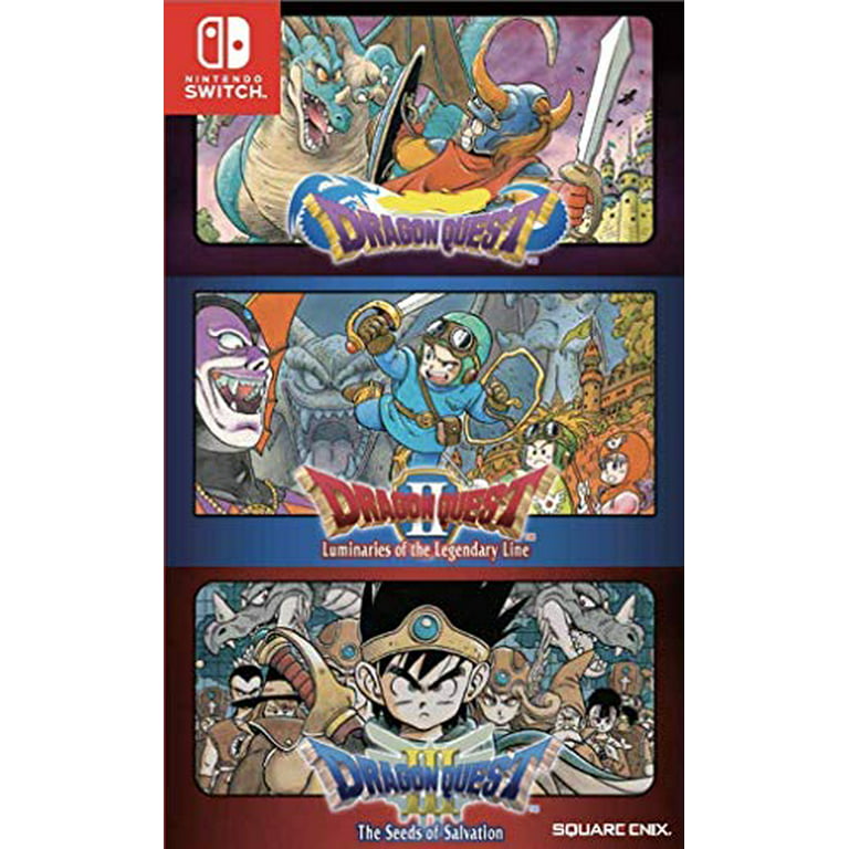 Dragon Quest 1+2+3 Collection - Nintendo Switch [Region Free] 