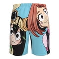 thumbnail image 6 of Boku My Hero Academia Mha Men's Beach Shorts Swim Trunks Casual Quick Dry Board Shorts Swimwear with Mesh Lined and Pockets, 6 of 8