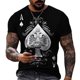 thumbnail image 4 of Camiseta Callejera De Los Hombres Vintage Tee Verano Hombre Impresión De Rayas 3d De Manga Corta Todos Días Ropa De Gran Tamaño Camisa 5xl, 4 of 4