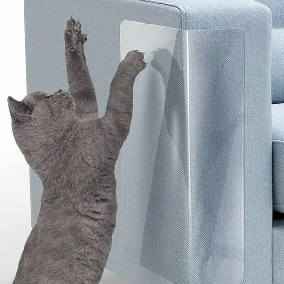 2pcs Cat Sofa Anti-Scratch Sticker Cat Sticker Set Cat Toy Cat Sofa Single-Sided Anti-Scratch Sticker Cat Paw Sticker Cat Scratch Tape (Big Size 15cmX43cm