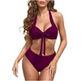 thumbnail image 1 of Traje de baño dividido grande y cómodo para mujer Conjunto de traje de baño delgado y elegante OAVQHLG3B Store lin121212, 1 of 4