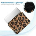 thumbnail image 2 of FORMRS 13"-13.3" Laptop Sleeve Protective Case Soft Carrying Quilted Computer Bag Cover, Leopard Pattern, 2 of 7
