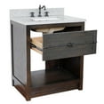 thumbnail image 5 of Bellaterra Home 31" Single vanity in Brown Ash finish top with Gray granite and rectangle sink, 5 of 9