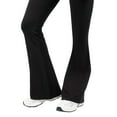 thumbnail image 5 of YITTY Active Women's Ultraluxe Crossover Kick Flare High Waist Legging, Athleisure, 4-Way-Stretch, Iconic Black, S, Regular | 32" Inseam, 5 of 7