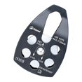 thumbnail image 1 of Climbing Pulley Rescuing Hauling Rigging Fixed Side Rope Pulley Pulleys Micro Pulley Mountaineering Rigging Swing Equip Black, 1 of 9