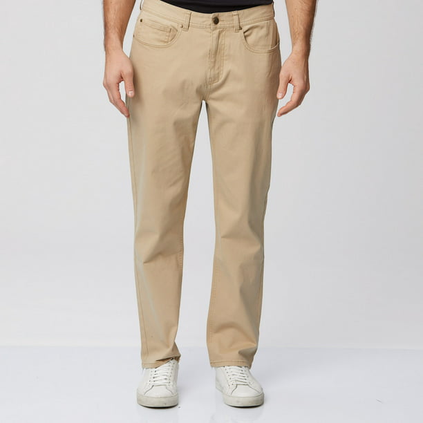 Rainforest - Men's Stretch Cotton 5 Pocket Chino Pant - Walmart.com ...
