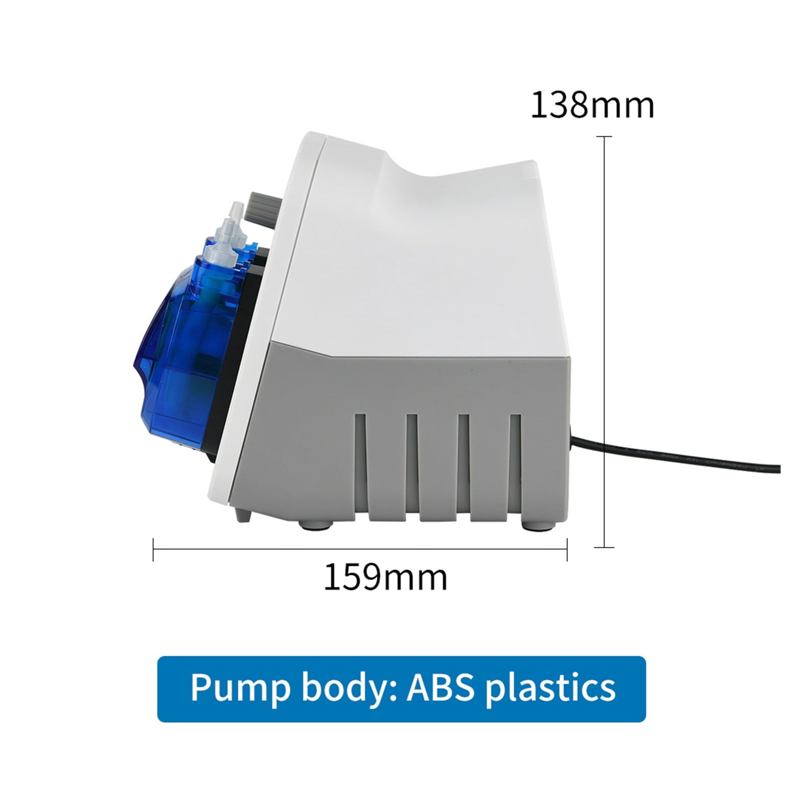 520ml/min KCPA600 Peristaltic Pump 24V 4mmX7.2mm With Adjustable Flow Rate Control Gear Structure Dosing Pump ,Easy to Operate