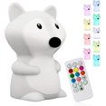 thumbnail image 1 of Luz Nocturna Lindo Zorro Luz Nocturna Para Niños, Lámpara Animal Portátil 9 Colores Luz Cambiante Luces Nocturnas Recargables Usb Para La Habitación De Los Niños, Regalos Para Mujeres, 1 of 5