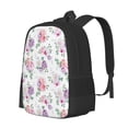 thumbnail image 2 of Daiia Rose Flower B Backpack for Men and Women -Durable Backpack Large Capacity, Water-Resistant Bag with Adjustable Straps and Laptop Compartment, 2 of 9
