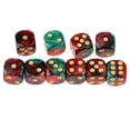 thumbnail image 4 of Dados 6 lados,Juego de dados de juego de 6 caras,Juegos de dados para familias,Dados de seis caras 16 mm,Juego de dados de 16 mm,Mesa de juego de dados,Dados de juego de fiesta CUTICAT Dados 6 lados, 4 of 8