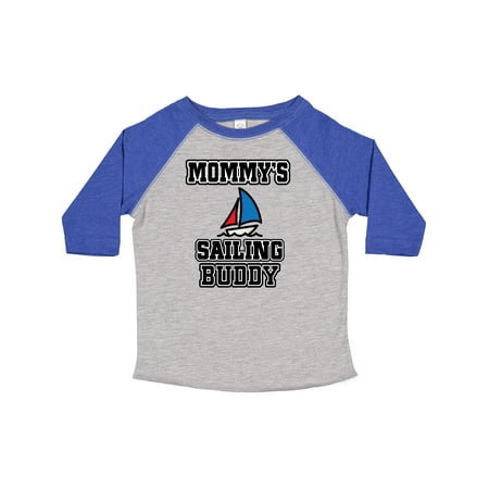

Inktastic Mommy Sailing Buddy Sailboat Gift Toddler Boy or Toddler Girl T-Shirt