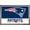Bronze Framed Version, variant on NFL New England Patriots - Logo 21 Wall Poster, 22.37" x 34"