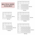 thumbnail image 6 of Gray Ethnic Outdoor Rug 6x9 Ft, Non Slip Washable Area Rug, Simple Boho Modern Chic Abstract Floral Motifs Patio Rugs Carpet Runner, Large Floor Mat for Indoor/Outdoor Deck Porch Camping, 6 of 8