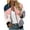 Pink A, variant on Jamicy Womens Fall Jackets Bomber Jacket for Women Lightweight Zip Up Long Sleeve Casual Jacket Trendy Patchwork Color Block Sport Outerwear