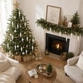 thumbnail image 4 of Beautynvta 6 Pcs Christmas Tree Ornaments, Velvet Cone Shaped Hanging Ornaments for Christmas Tree, Flocked Shaped Christmas Balls for Christmas Party Decorations, 6.69"x1.57"x1.57", White, 4 of 5