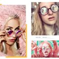 thumbnail image 5 of Glasses Rave Goggles Prism Refraction Glasses Rave Festival Accessory Women Men Sunglass, 5 of 9