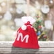 thumbnail image 5 of Bolsas de Dulces Navideñas de Letras, Diseño de Punto Bordado, Decoración Navideña Personalizada, Adorno de Versátiles para El Árbol, Porta Tarjetas de Regalo, Fácil de Colgar, Decoración Festiva par, 5 of 5