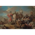 thumbnail image 3 of Charles-André van Loo 24x17 Black Modern Framed Museum Art Print Titled - The Victory of Alexander Over King Porus (circa 1738), 3 of 5