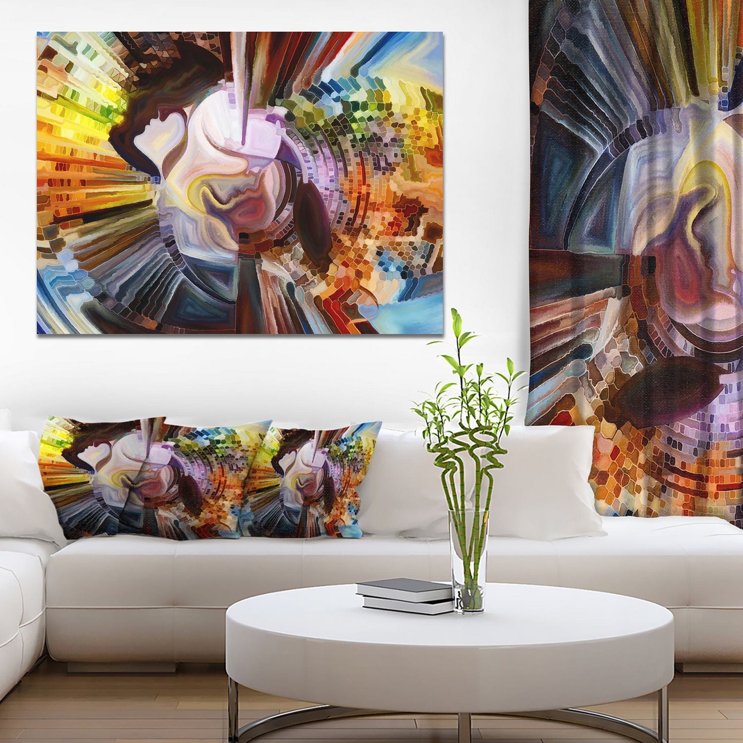 Impression sur toile « Layers Of Inner Paint » Design Art