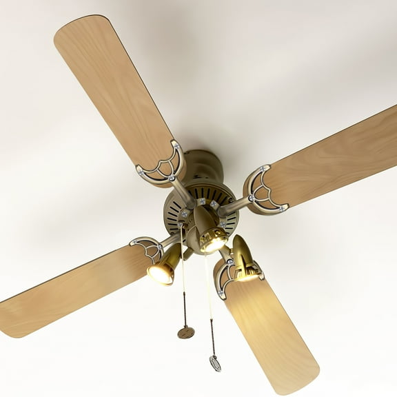 BESTONZON Replacement Ceiling Fan Blades Modern Style Easy Installation 1 Set