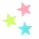 thumbnail image 2 of Fiudx Pegatinas de Pared Que Brillan En La Oscuridad, Diseño Fluorescente Colorido, Decoración de Pared con Estrellas Luminosas, Decoración de Techo para Dormitorio, Mezcla de Rojo, Amarillo y Azul,, 2 of 7