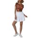 thumbnail image 4 of Txlixc Pantalones Cortos para Mujer, Deporte Cintura Media Vestido Plisado Tenis Golf Falda Cintura Trasera Bolsillo Cremallera Ropa para Mujer Txlixc Estilo de ocio, 4 of 9
