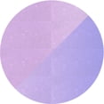 thumbnail image 1 of Ahgly Company Machine Washable Indoor Square Transitional Purple Mimosa Purple Area Rugs, 3' Square, 1 of 7