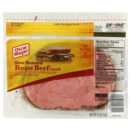 Oscar Mayer Om Wallet Pack - Roast Beef