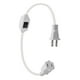 thumbnail image 3 of 12.6" Polarized Extension Cord with switch, usa Plug for Power Adapters Cola Cable de extensión, 3 of 7