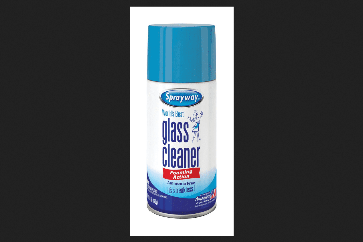 Sprayway Fresh Scent Glass Cleaner 6 oz. Foam