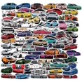 thumbnail image 2 of 100pcs JDM Racing car Stickers - Waterproof Cars Vinyl vsco Stickers for Kids, Laptop,Hydroflask, Water Bottles, Kids Helmets,Computer Cars Decal Stickers Packs, 2 of 8
