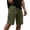 Army Green, variant on Cotton Cargo Shorts for Men Elastic Waist Drawstring, Relaxed Fit Side Multi-Pocket Lightweight Breathable Summer Work Shorts for Outdoor Hiking Travel Casual Wear, S-4XL
