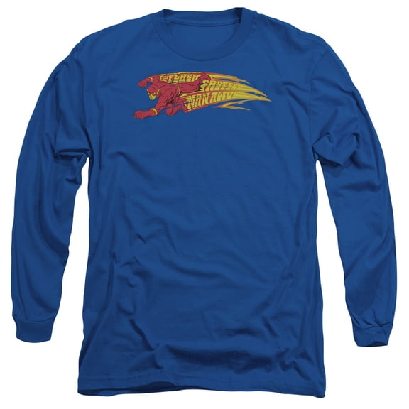 Dc Flash - Fastest Man Alive - Long Sleeve Shirt - XX-Large