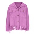 thumbnail image 1 of Pompotops Cardigan à Manches Longues pour Femmes, Mode Aguichant, Col en V, Couleur Unie, Tenue Décontractée, Liquidation, 1 of 5