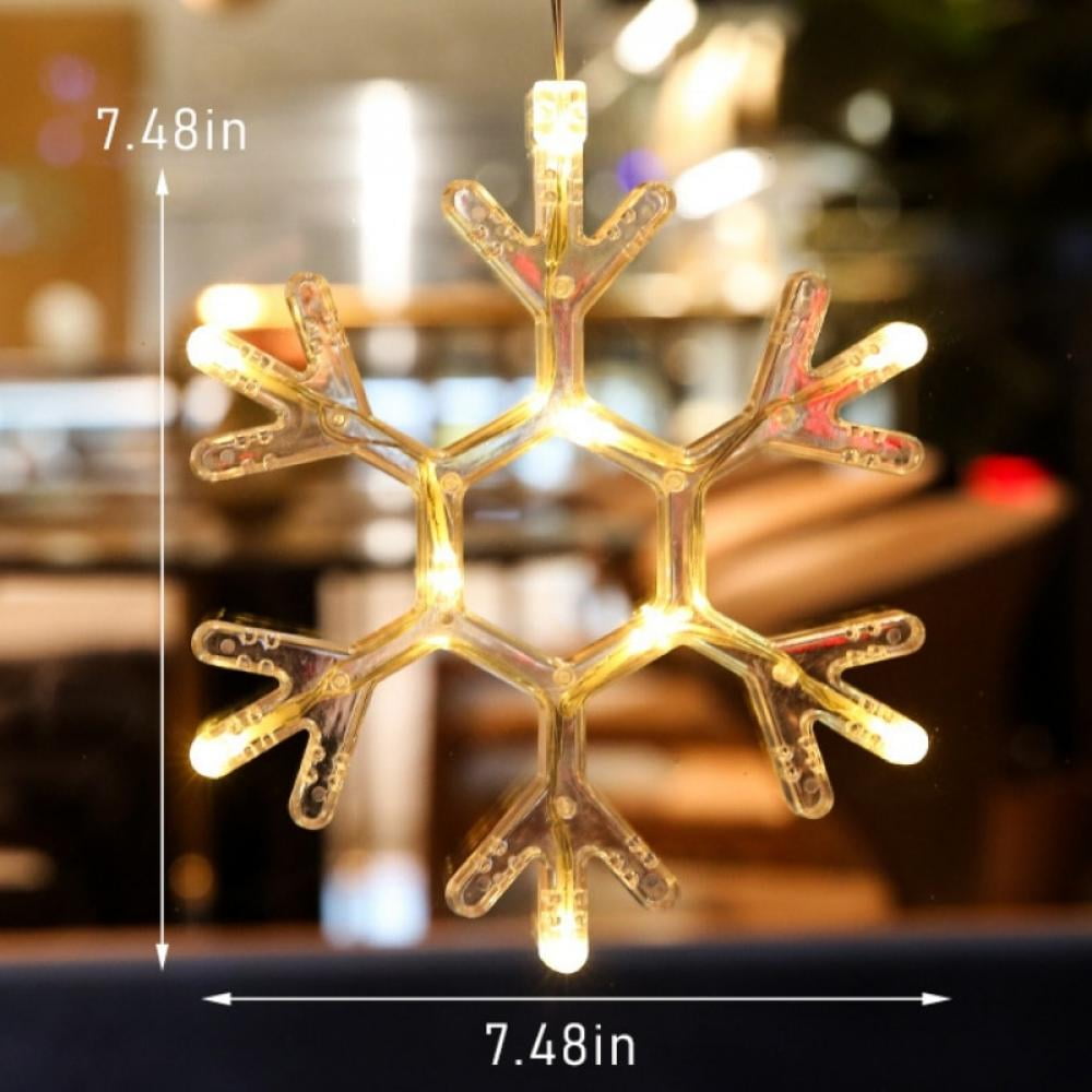 Final Clear Out! LED Christmas Lights with Suction Cup Room Window