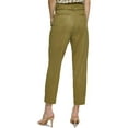 thumbnail image 2 of DKNY Womens Faux Suede High Rise Paperbag Pants, 2 of 2